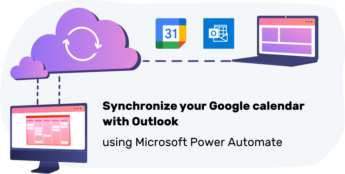 Synchronize Google calendar with Outlook feature