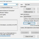 Sphinx WFC create rule popup window