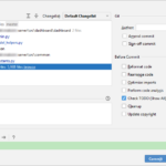 JetBrains commit dialog, separating repositories JetBrains commit dialog, separating repositories