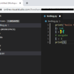 Microsoft Live Share, using the web browser version of VS Code Microsoft Live Share, using the web browser version of VS Code