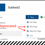 Deprecated page elements in SharePoint (only for classic experience) Deprecated page elements in SharePoint (only for classic experience)